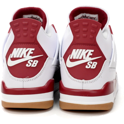 Nike SB x Air Jordan 4 White Red