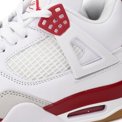 Nike SB x Air Jordan 4 White Red