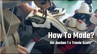 How To Make Shoes | Air Jordan 1 Low Travis Scott Reps Stockx Shoes on Stcoxbest.com