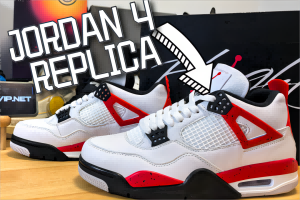 1:1 Replica Jordan 4 Retro Red Cement 2023 Best Reps Stockx Shoes Stockxvip.net
