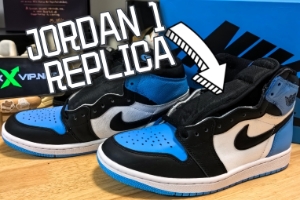 1:1 Replica Air Jordan 1 Retro High OG UNC Toe Reps Stockx Shoes Stockxvip.net