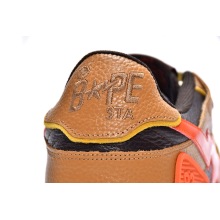 A Bathing Ape Bape SK8 Sta Brown Orange (Top Quality)