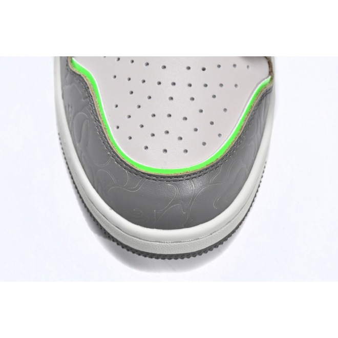 A Bathing Ape Bape SK8 Sta Grey Green (Top Quality)