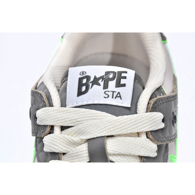 A Bathing Ape Bape SK8 Sta Grey Green (Top Quality)