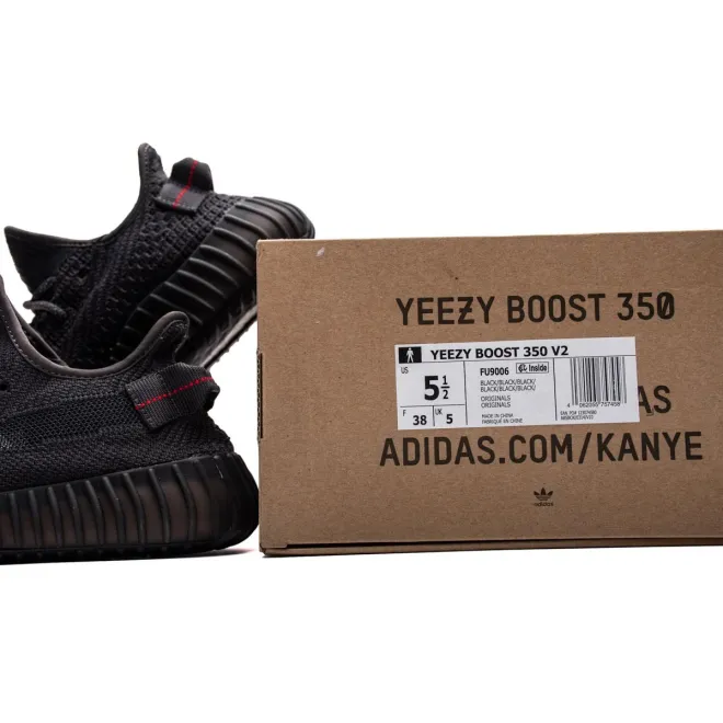 adidas Yeezy Boost 350 V2 Black (Non-Reflective) (Top Quality)