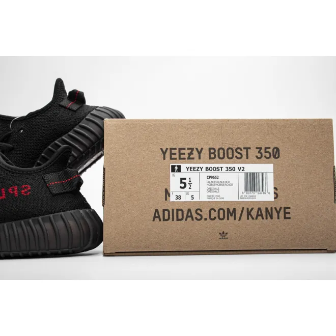 adidas Yeezy Boost 350 V2 Black Red (2017/2020) (Top Quality)