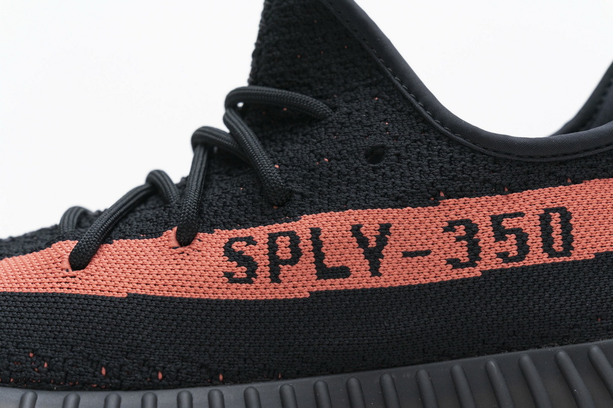 adidas Yeezy Boost 350 V2 Core Black Red (Top Quality)