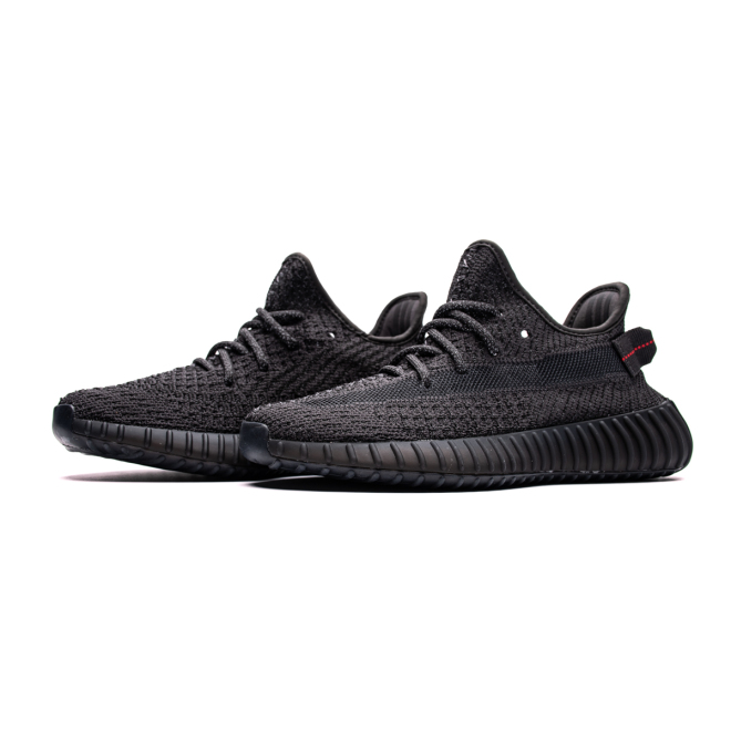 adidas Yeezy Boost 350 V2 Static Black (Reflective) (Top Quality)