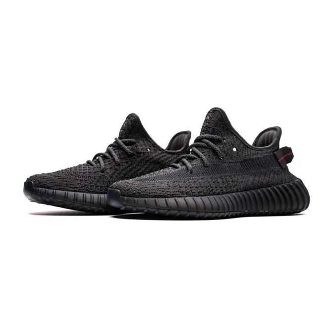 adidas Yeezy Boost 350 V2 Static Black (Reflective) (Top Quality)