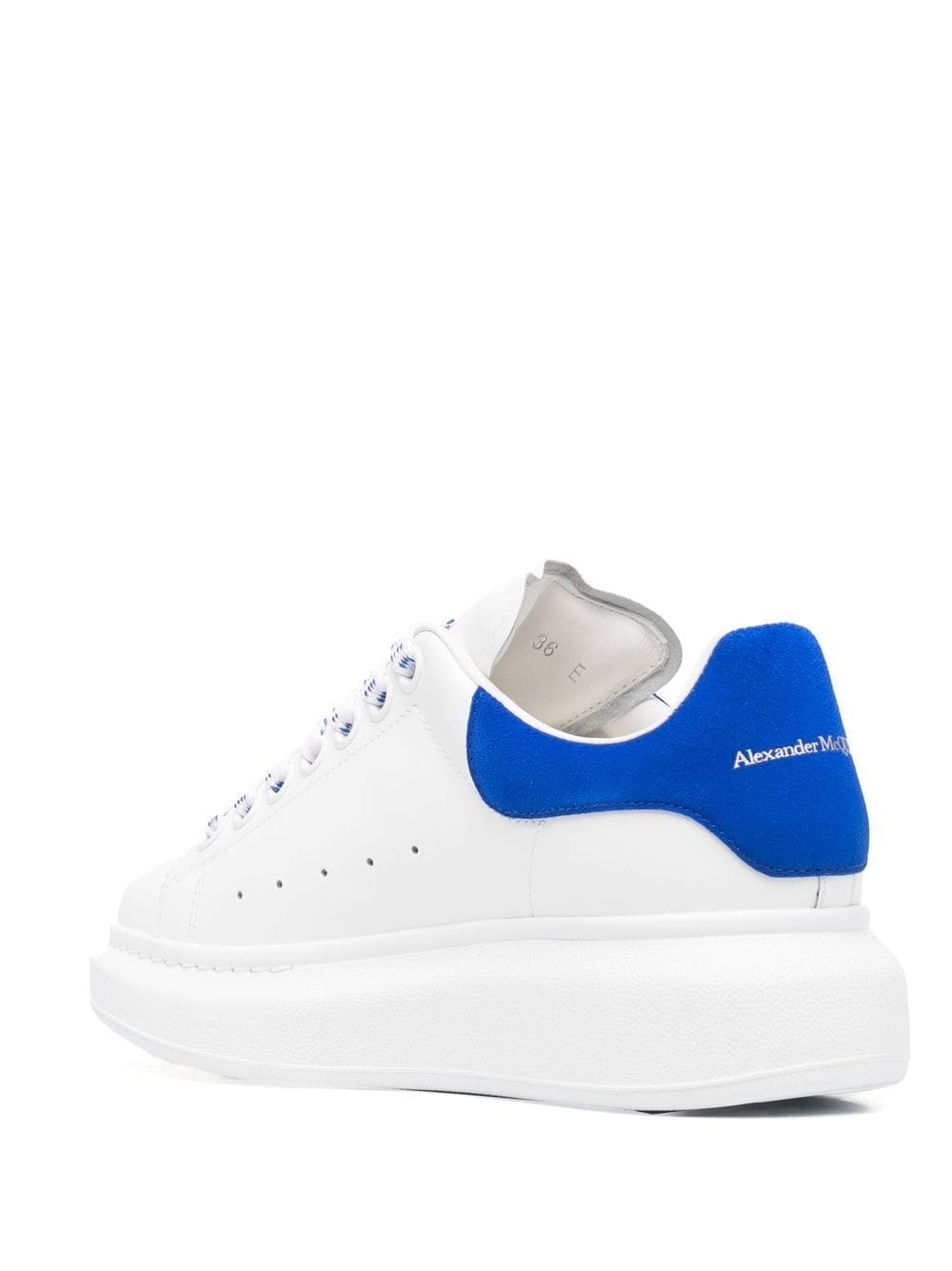 Alexander McQueen Oversized Lace-Up Sneakers (Top Quality)
