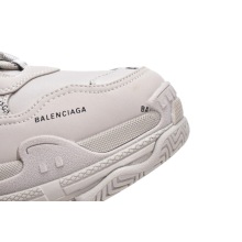 Balenciaga All Over Logo Triple S Beige (W) (Top Quality)