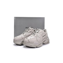 Balenciaga All Over Logo Triple S Beige (W) (Top Quality)