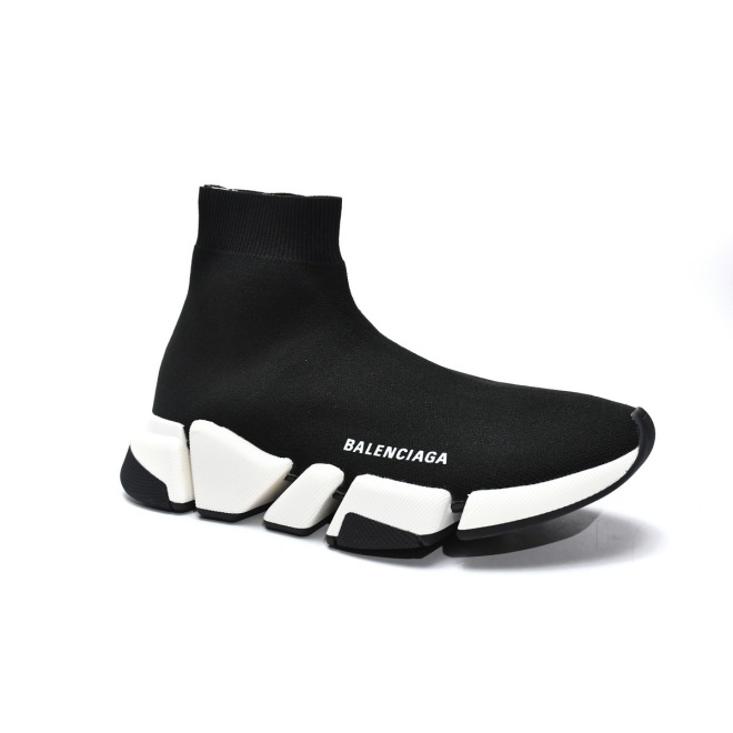 Balenciaga Speed 2.0 Black White (Top Quality)