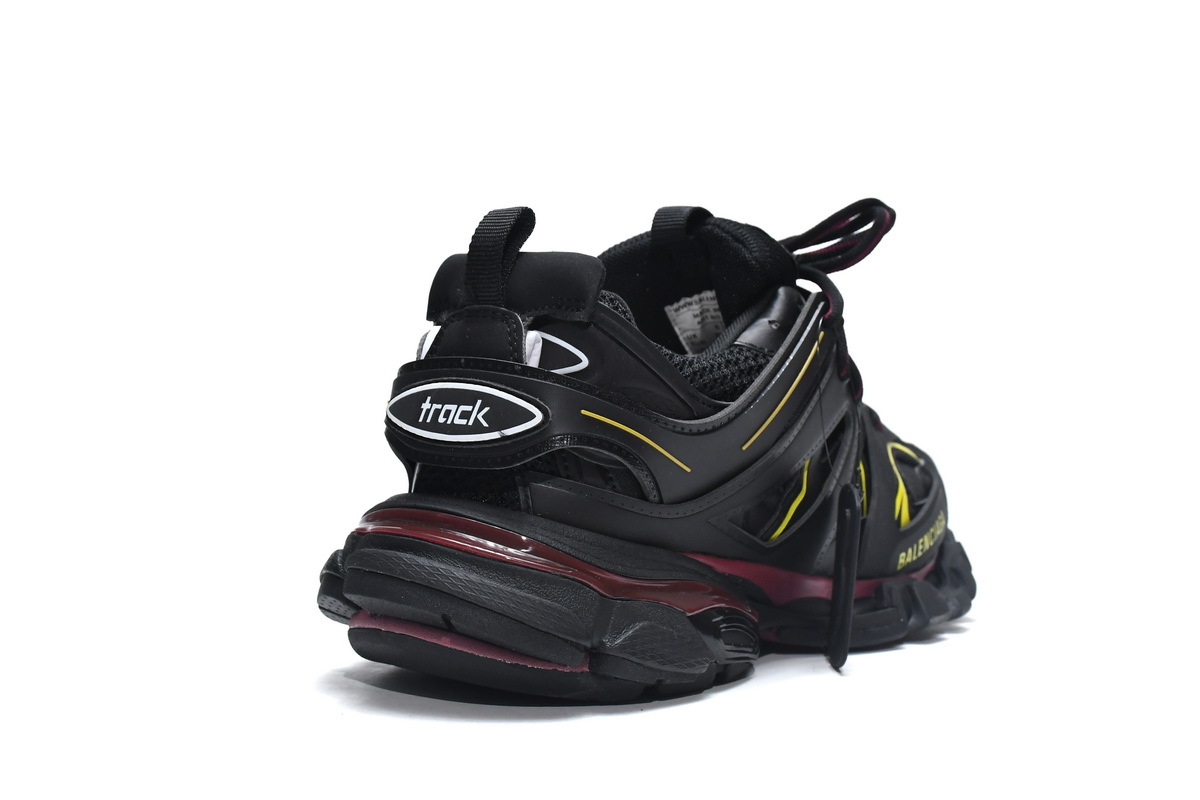 Balenciaga Track Trainers 3nd Generaltion No Led Black Bordeaux (Top Quality)
