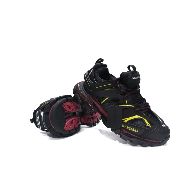 Balenciaga Track Trainers 3nd Generaltion No Led Black Bordeaux (Top Quality)
