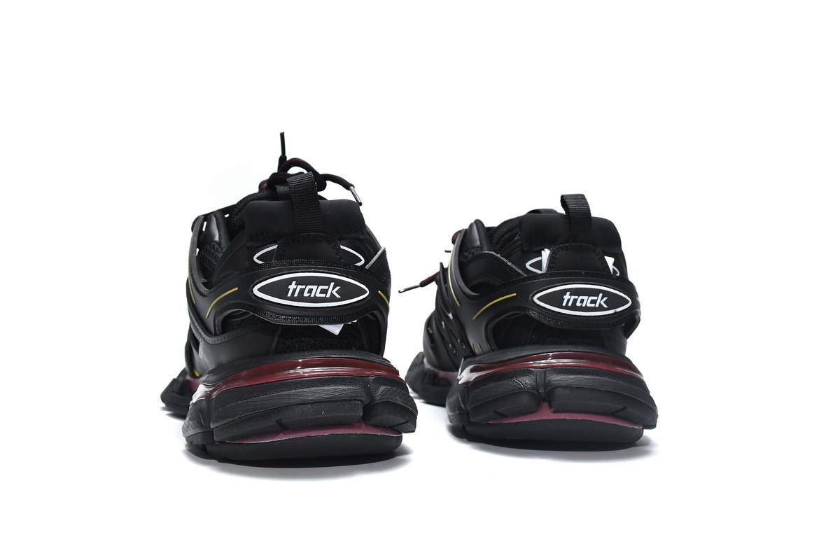 Balenciaga Track Trainers 3nd Generaltion No Led Black Bordeaux (Top Quality)