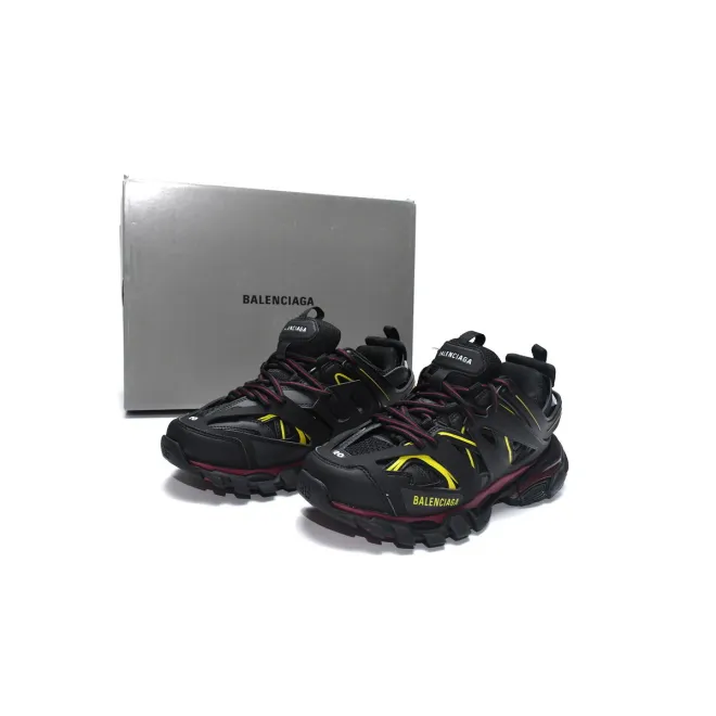 Balenciaga Track Trainers 3nd Generaltion No Led Black Bordeaux (Top Quality)