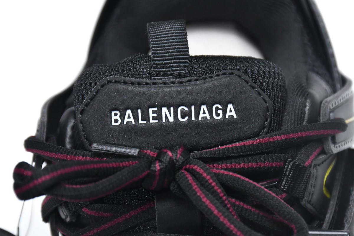 Balenciaga Track Trainers 3nd Generaltion No Led Black Bordeaux (Top Quality)