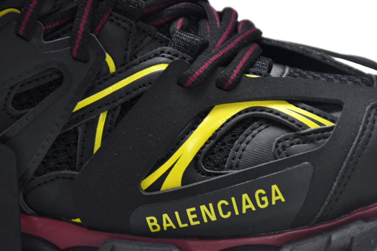 Balenciaga Track Trainers 3nd Generaltion No Led Black Bordeaux (Top Quality)