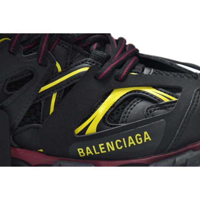 Balenciaga Track Trainers 3nd Generaltion No Led Black Bordeaux (Top Quality)