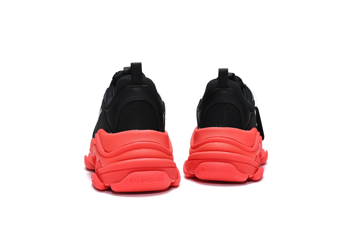 Balenciaga Triple S Black Red Sole (Top Quality)