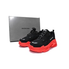Balenciaga Triple S Black Red Sole (Top Quality)