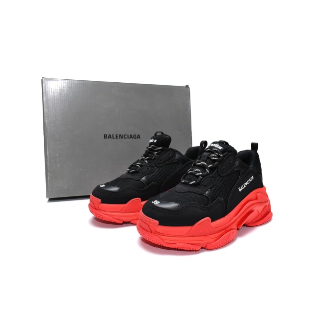 Balenciaga Triple S Black Red Sole (Top Quality)