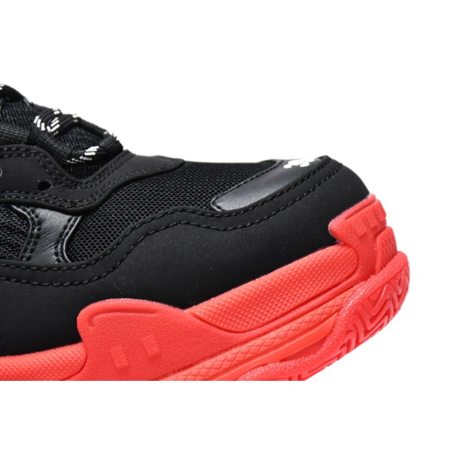 Balenciaga Triple S Black Red Sole (Top Quality)
