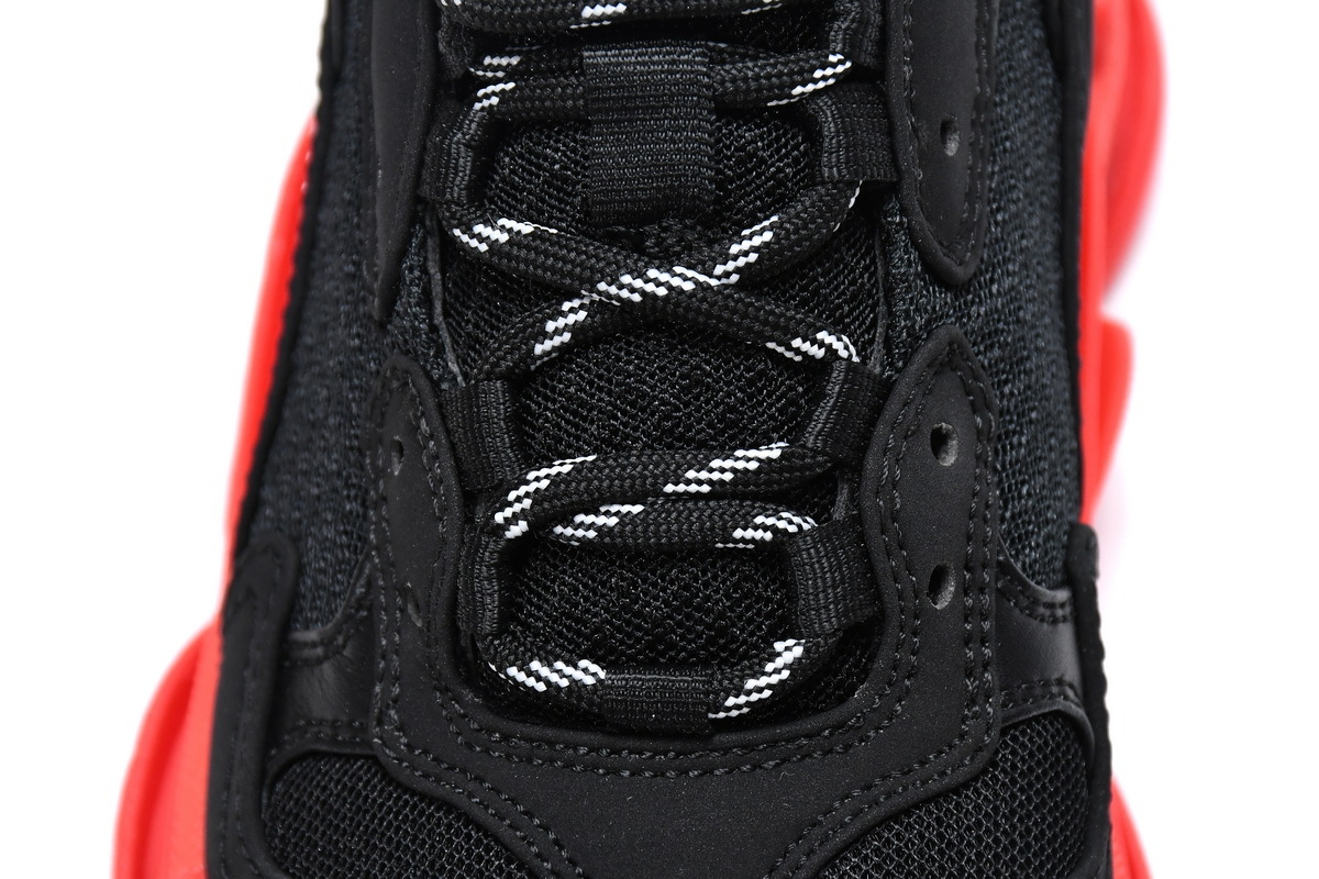 Balenciaga Triple S Black Red Sole (Top Quality)