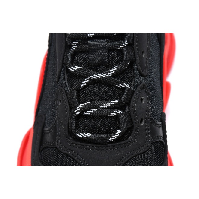 Balenciaga Triple S Black Red Sole (Top Quality)