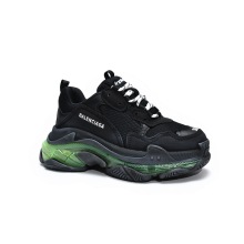 Balenciaga Triple S Black Yellow Fluo (W) (Top Quality)