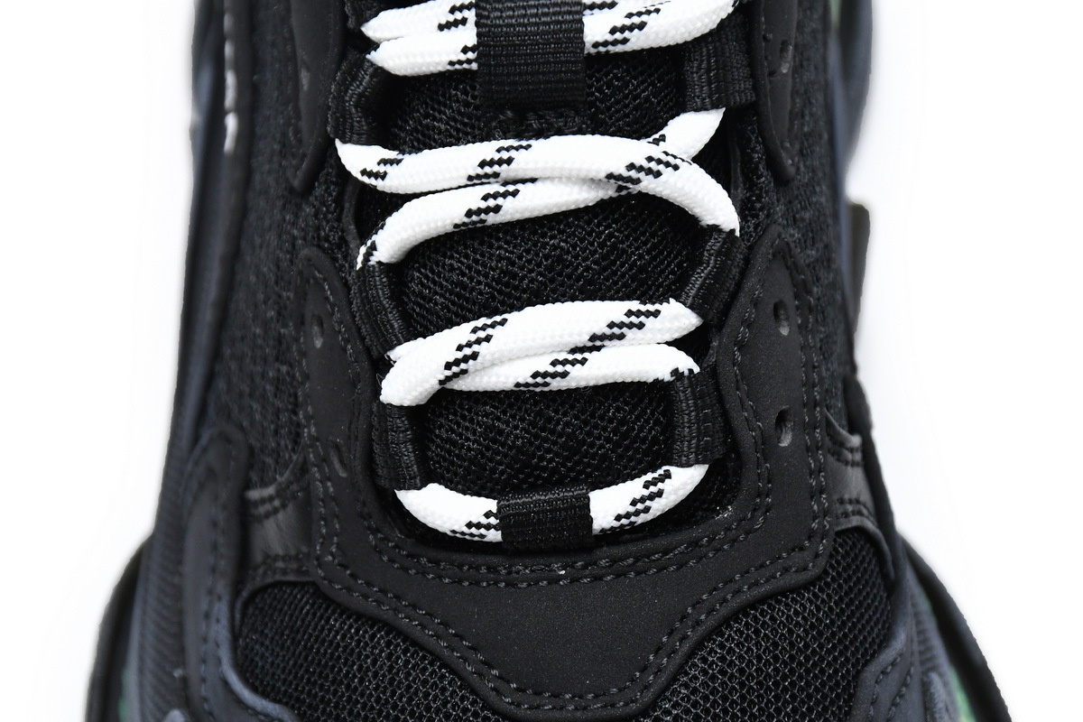 Balenciaga Triple S Black Yellow Fluo (W) (Top Quality)