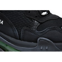 Balenciaga Triple S Black Yellow Fluo (W) (Top Quality)