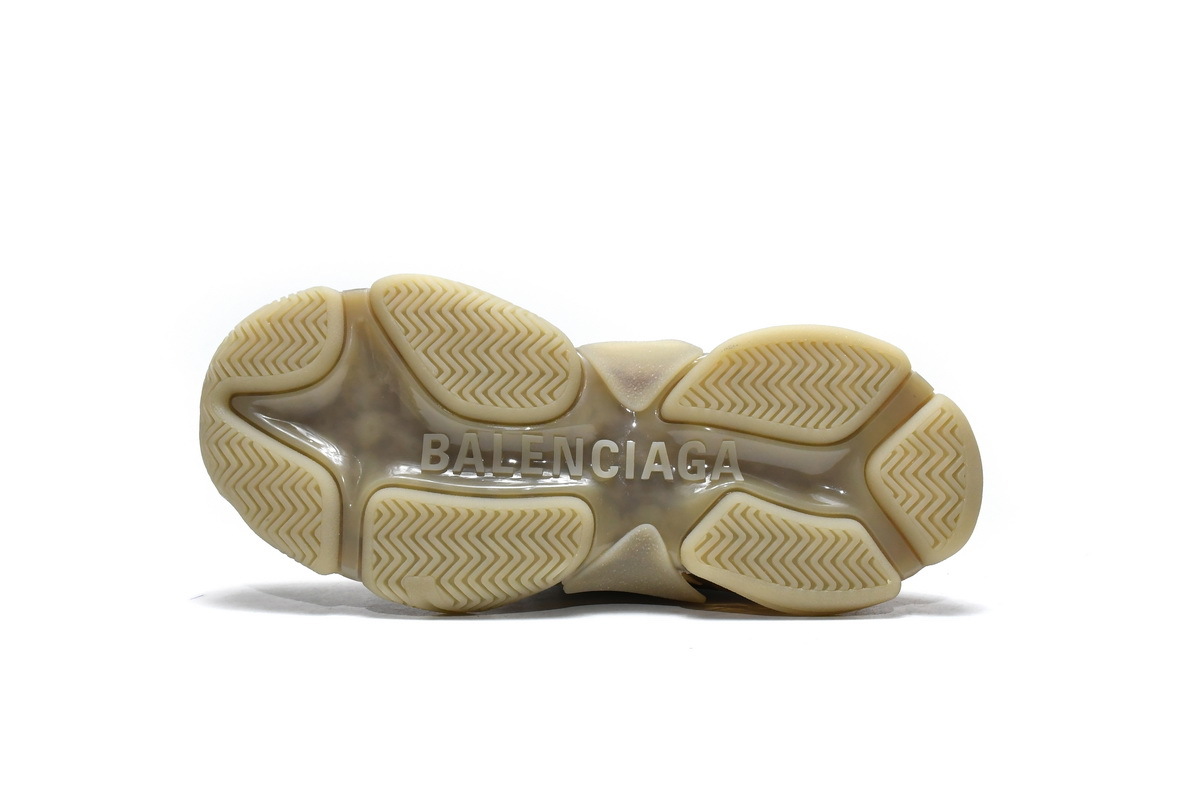 Balenciaga Triple S Clear Sole Beige (W) (Top Quality)
