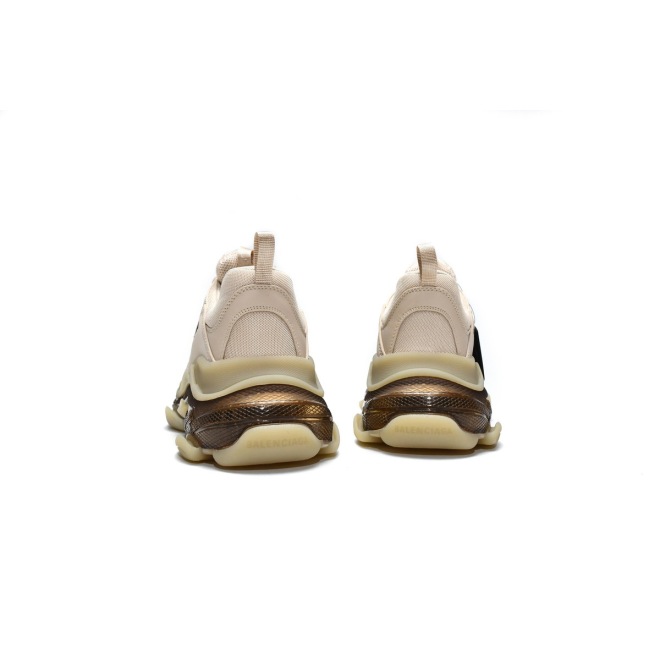 Balenciaga Triple S Clear Sole Beige (W) (Top Quality)