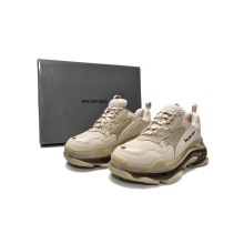Balenciaga Triple S Clear Sole Beige (W) (Top Quality)