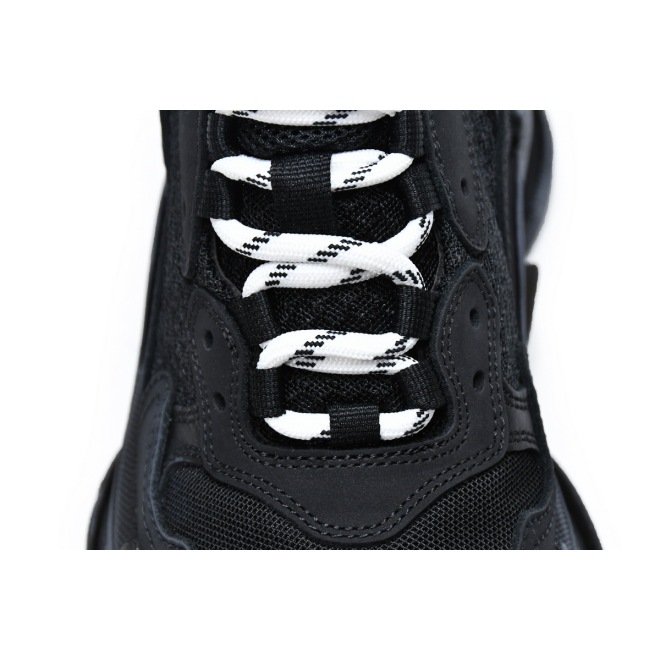 Balenciaga Triple S Clear Sole Black (2018) (Top Quality)