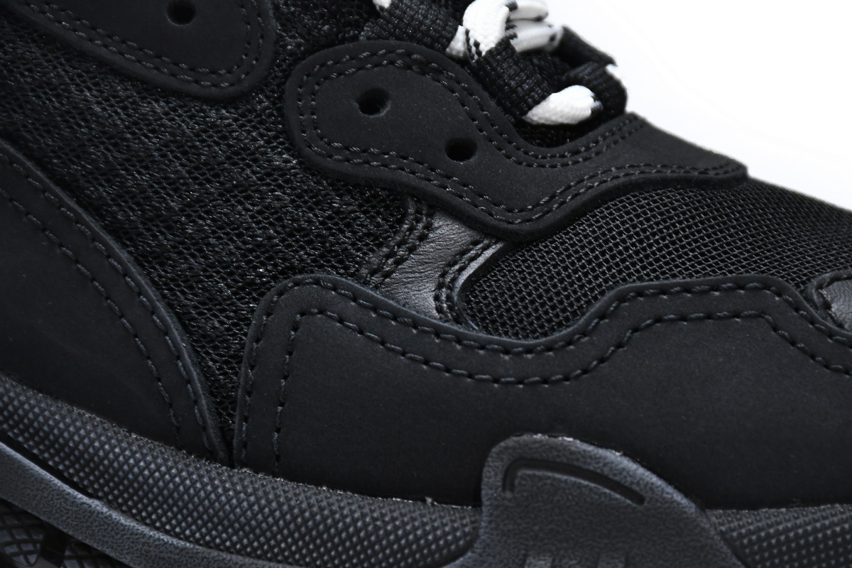 Balenciaga Triple S Clear Sole Black (2018) (Top Quality)