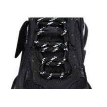 Balenciaga Triple S Clear Sole Black Ivory (W) (Top Quality)