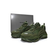 Balenciaga Triple S Clear Sole Dark Green (Top Quality)
