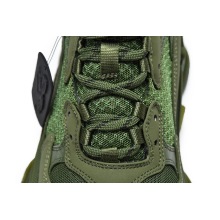 Balenciaga Triple S Clear Sole Dark Green (Top Quality)