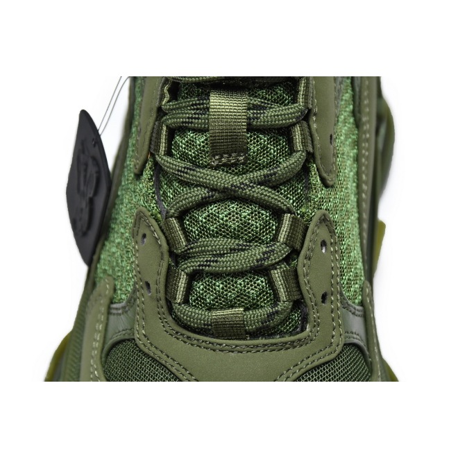 Balenciaga Triple S Clear Sole Dark Green (Top Quality)