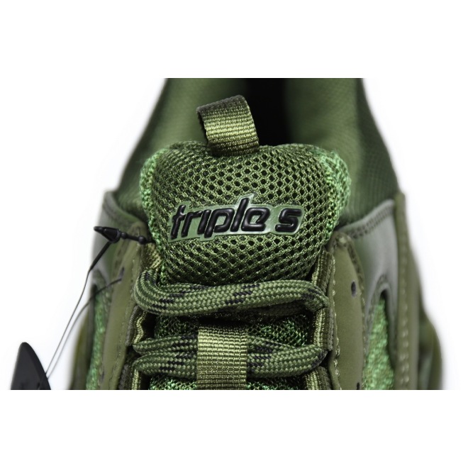 Balenciaga Triple S Clear Sole Dark Green (Top Quality)