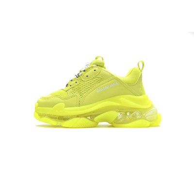 Balenciaga Triple S Clear Sole Fluo Yellow (Top Quality)