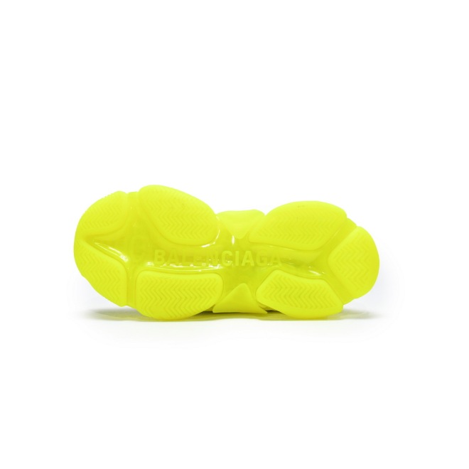 Balenciaga Triple S Clear Sole Fluo Yellow (Top Quality)