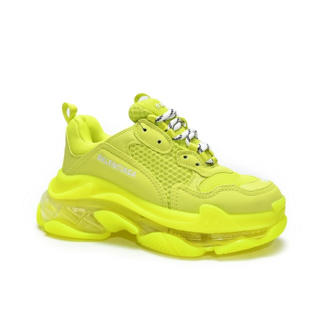 Balenciaga Triple S Clear Sole Fluo Yellow (Top Quality)