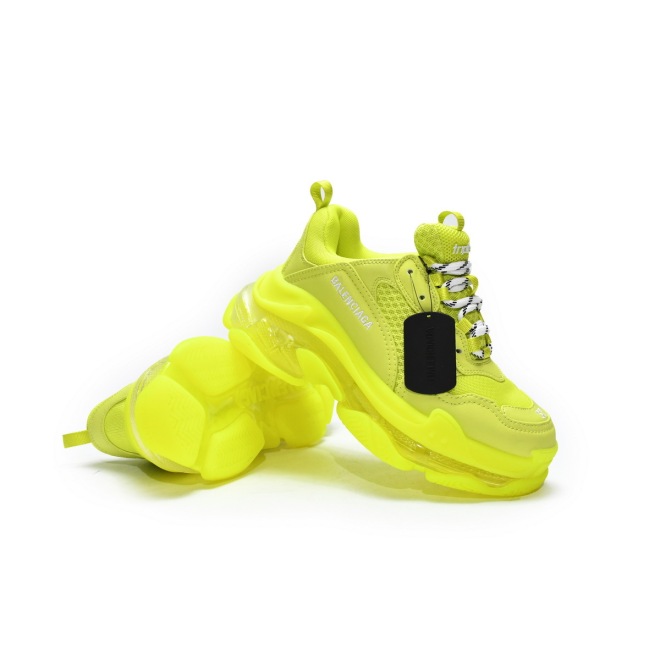 Balenciaga Triple S Clear Sole Fluo Yellow (Top Quality)