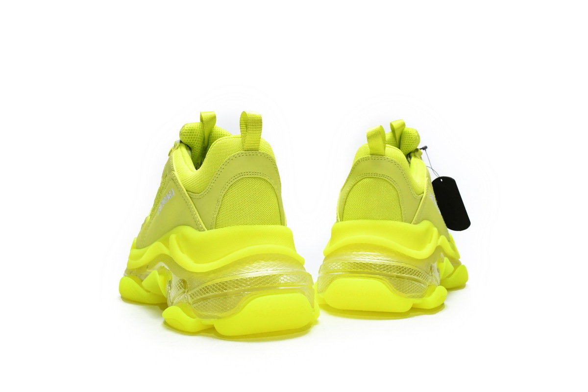 Balenciaga Triple S Clear Sole Fluo Yellow (Top Quality)