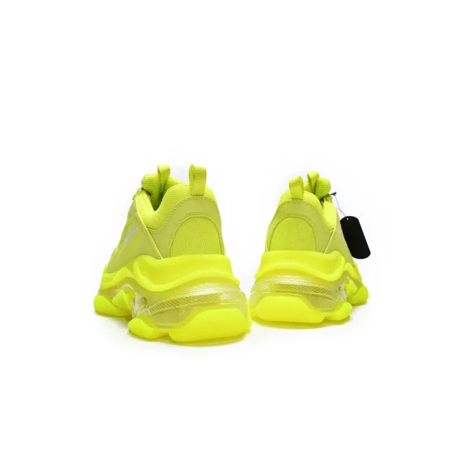 Balenciaga Triple S Clear Sole Fluo Yellow (Top Quality)