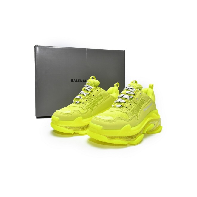 Balenciaga Triple S Clear Sole Fluo Yellow (Top Quality)